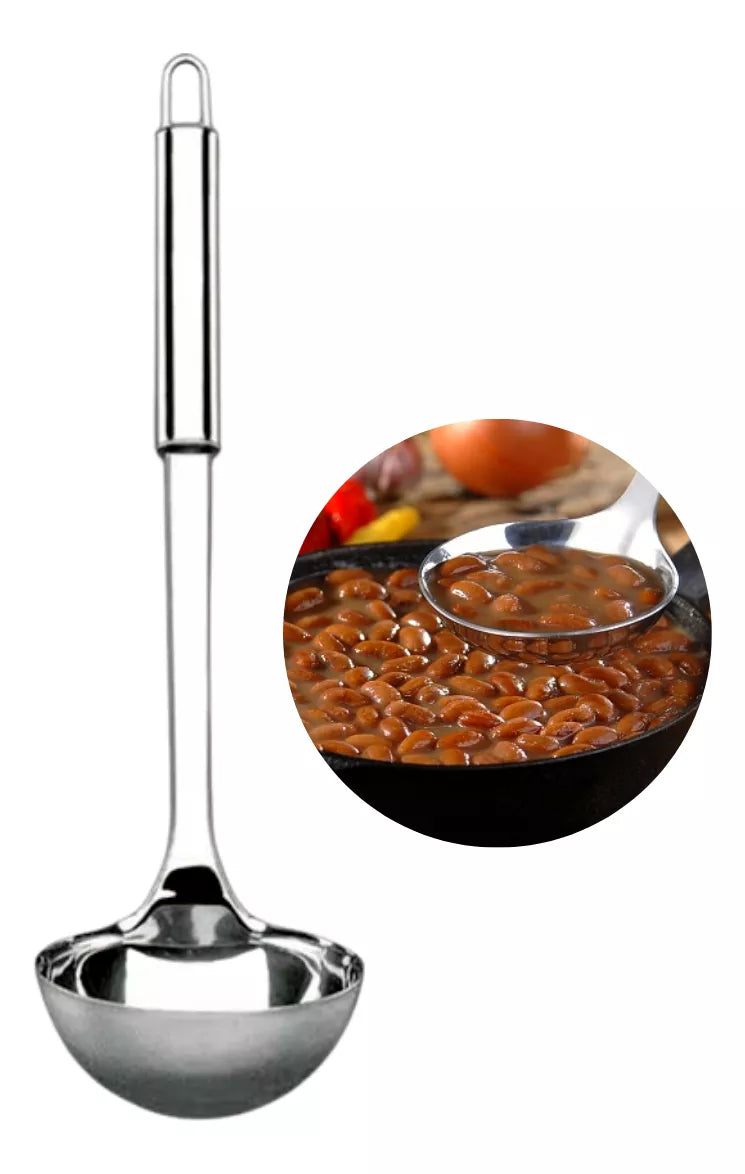 Kit Utensílios de Cozinha 9 Peças em Aço Inox