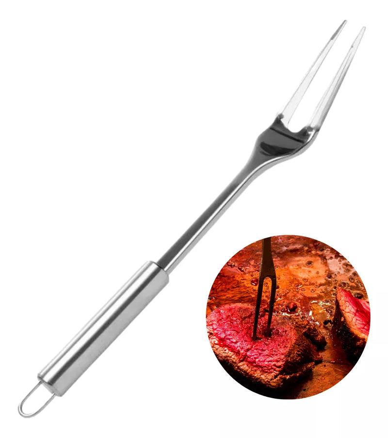 Kit Utensílios de Cozinha 9 Peças em Aço Inox
