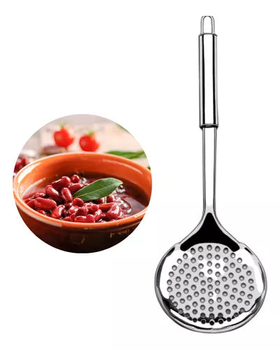 Kit Utensílios de Cozinha 9 Peças em Aço Inox