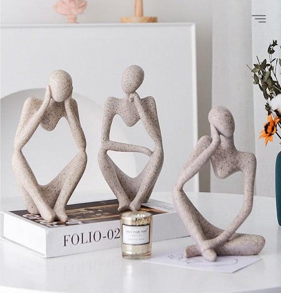 Estátua Decorativa Pensamento Almadecor