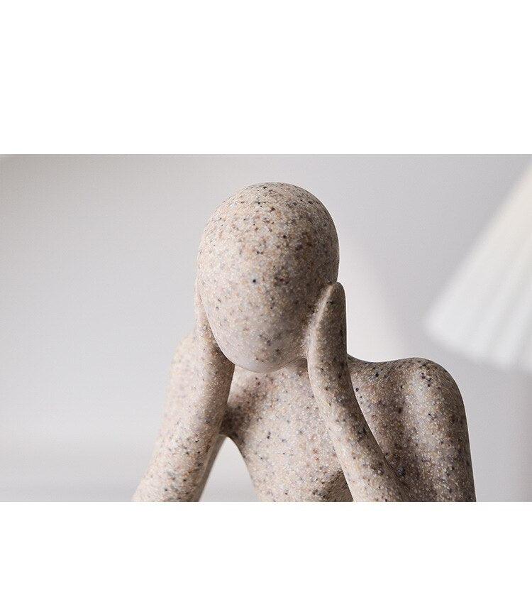 Estátua Decorativa Pensamento Almadecor