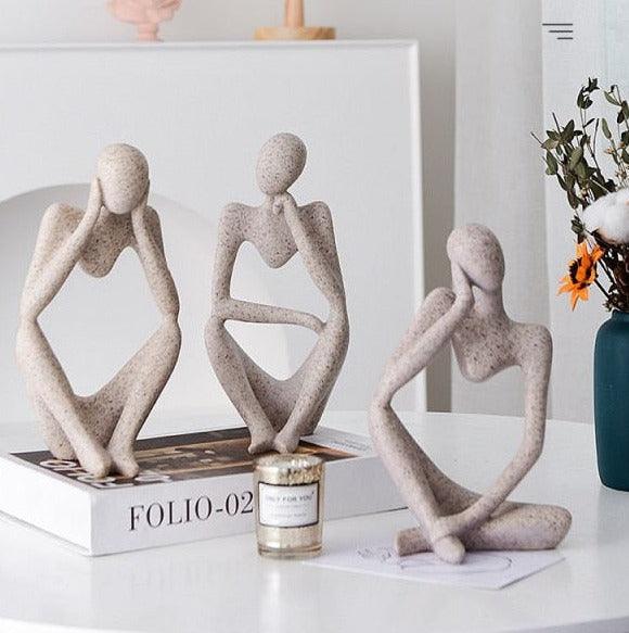 Estátua Decorativa Pensamento Almadecor