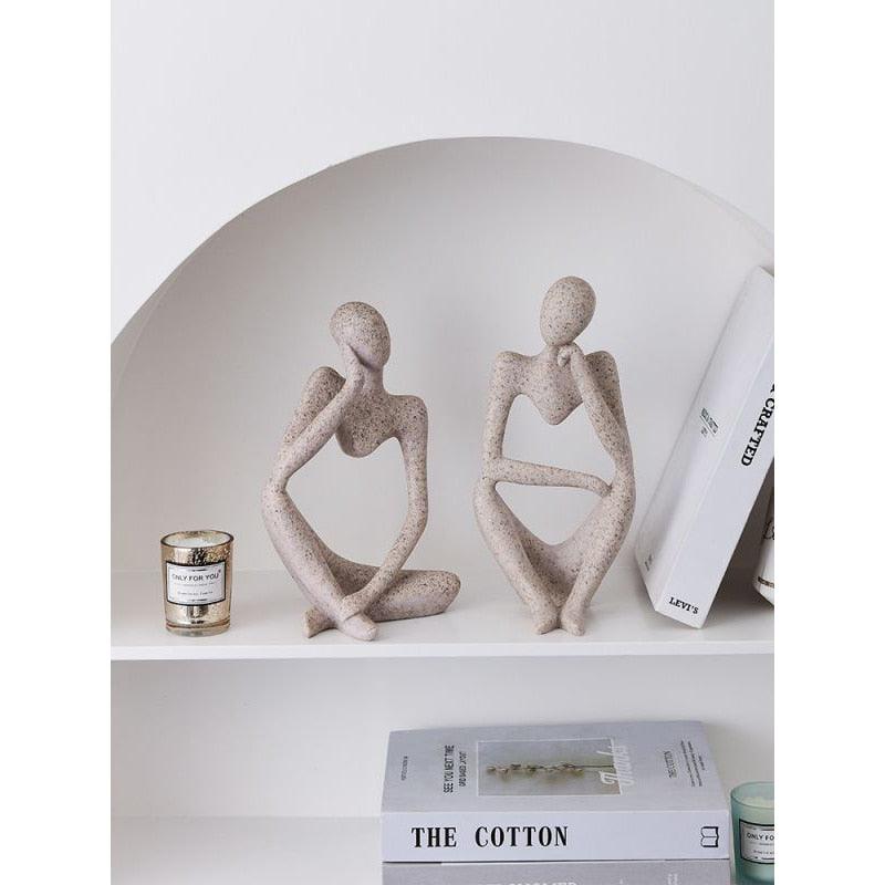 Estátua Decorativa Pensamento Almadecor