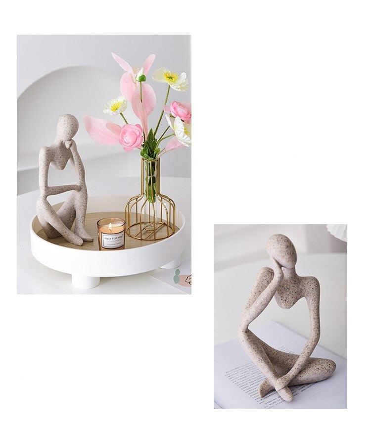 Estátua Decorativa Pensamento Almadecor