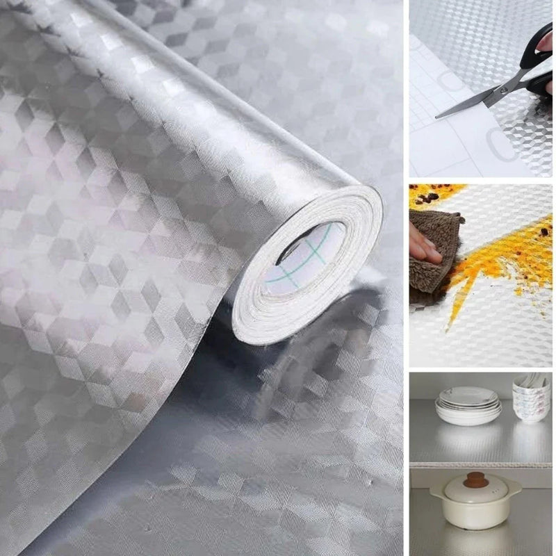Kit 02 Mantas de Alumínio para Gavetas e Armários
