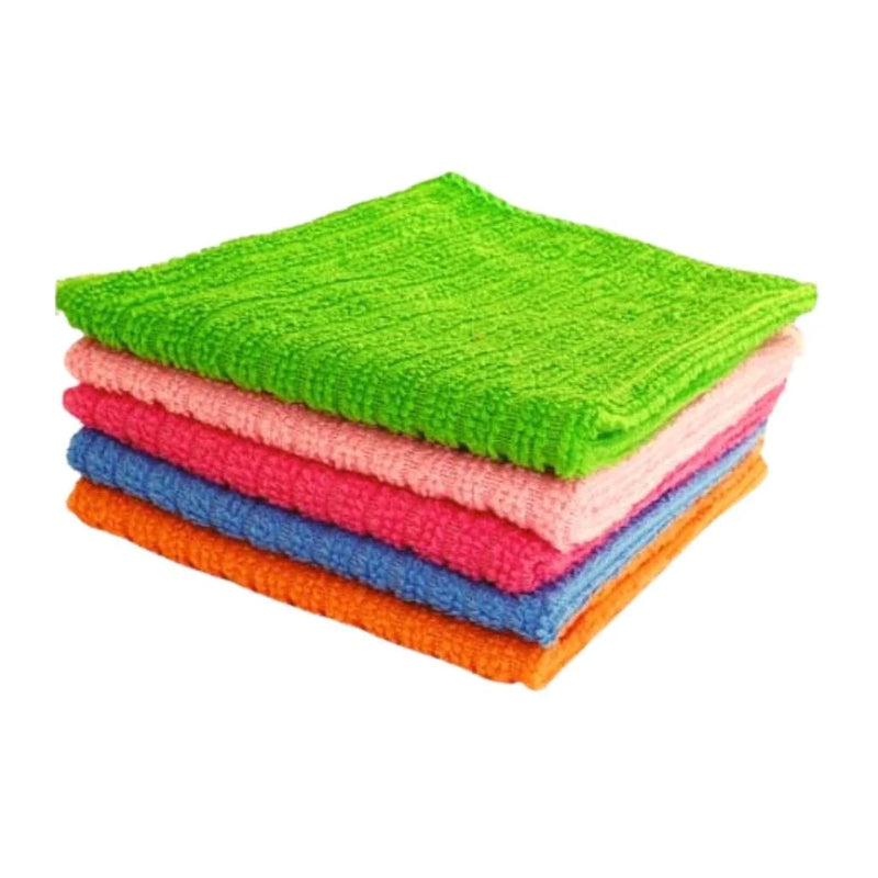 Kit 10 Panos De Limpeza Microfibra de Alta Absorção