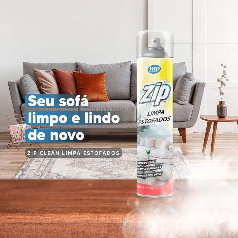 Limpa Estofado Espuma Mágica Spray Zip 300ml