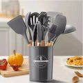KIT COZINHA 12 PEÇAS DE SILICONE HEALLSORT - 40% OFF